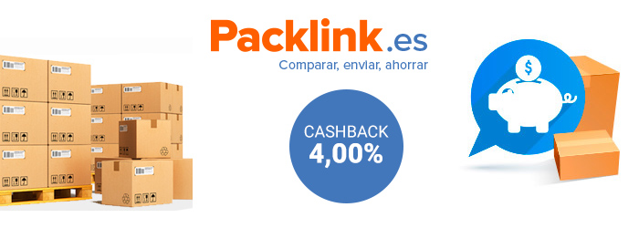 cashback en packlink