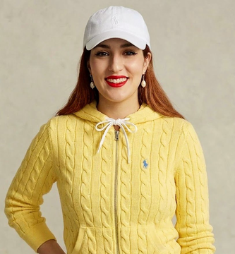 Sudadera amarilla chic Ralph Lauren 