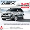 Logo Prueba el Mitsubishi ASX, el nuevo crossover de la marca japonesa