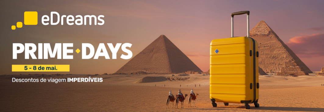 eDreams Prime Days na beruby: As maiores ofertas de viagens do ano chegaram!