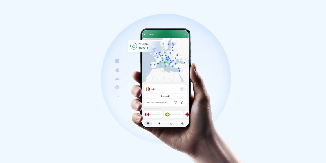NordVPN: 76% di sconto + fino al 100% di Cashback su beruby!