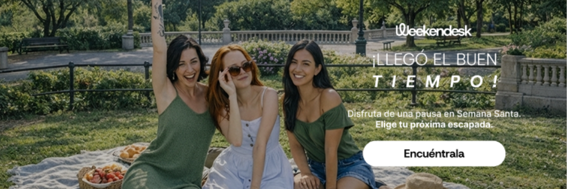 Haz clic aquí para ver las ofertas de Semana Santa en Weekendesk