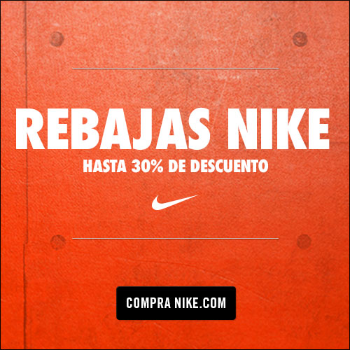 ¡Rebajas de primavera en Nike!