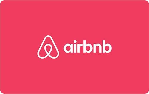 Airbnb.El uso requiere una cuenta de Airbnb. La tarjeta no se puede recargar y, excepto cuando lo exija la ley, no se puede canjear por dinero en efectivo, reembolsar, devolver o revender. 4,00 %